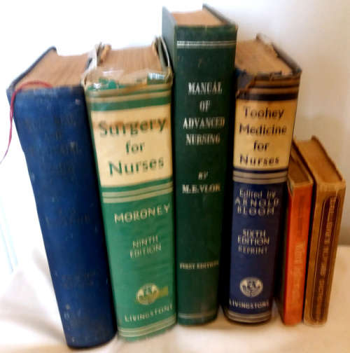 Nursing collection of 6 useful informative reference books