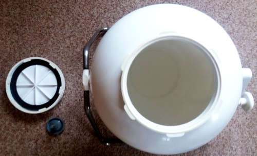 MANUAL PRESSURE WASHING MACHINE SPUTNIK MKII - Ideal for caravanning, camping and small washes
