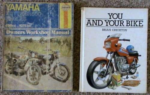 Yamaha XT TT & SR500 Singles 499cc 1975 - 1978 Haynes owners workshop manual AND You And Your Bike