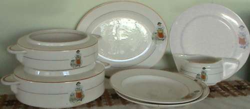Portuguese Dinnerware circa 1945 - Rare (Gilman and Cta, Sacavem) Collection only in Cape Town