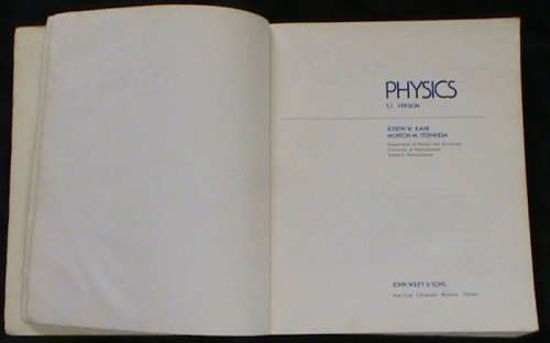Physics SI Version  by Kane and Sternheim
