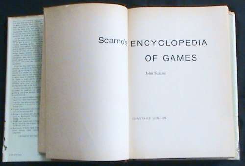 3 books on gaming - Scarne`s encyclopedia of games - Win-like-me - All about craps