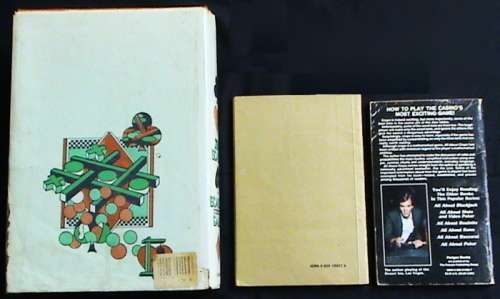 3 books on gaming - Scarne`s encyclopedia of games - Win-like-me - All about craps