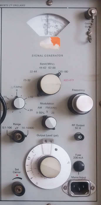 MARCONI Radio Test Set TF - MARCONI Instruments Ltd - England