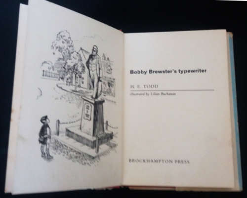 First edition Bobby Brewster`s typewriter and Bobby Brewster`s torch