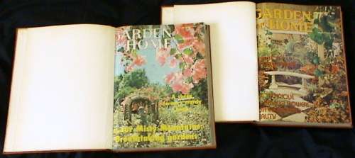 Vintage South African GARDEN and HOME issues in binders:  1974 Jan - Jun and 1975 Jan - Jun
