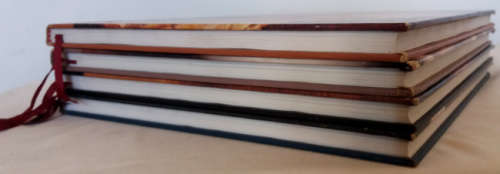 The Good Cook 4 book collection with culinary herb chart- Fish and Shellfish, Poultry, Game and Lamb