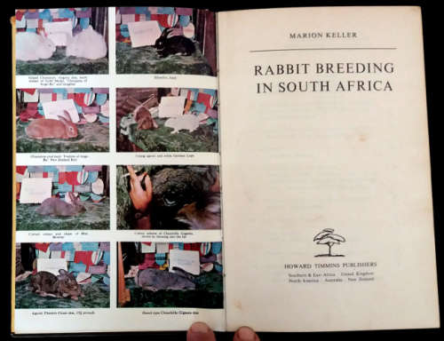 Rabbit Breeding in South Africa by Marion Keller - 7th edition 1982