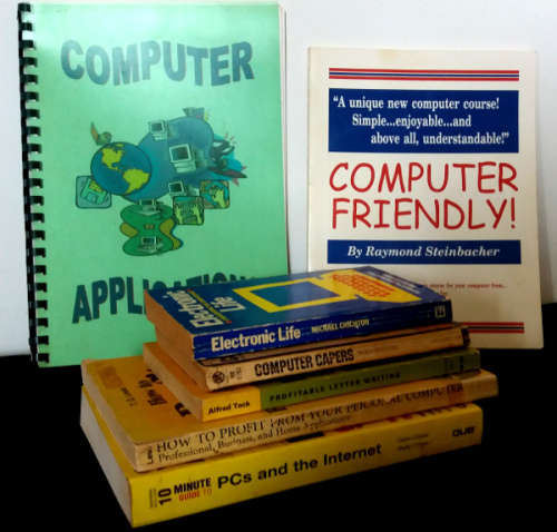 Computer related collection of 7 books