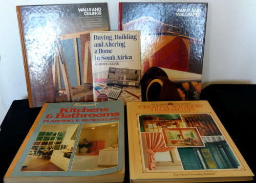 Buying, building, altering and refurbishing homes - collection of 5 books