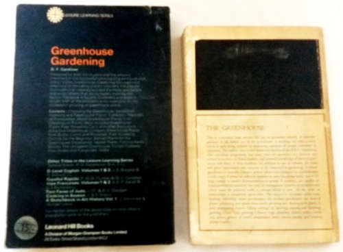 Greenhouse Gardening and The Greenhouse - 2 books