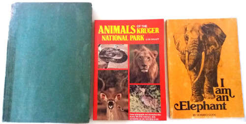 African animals, a collection of 3 books