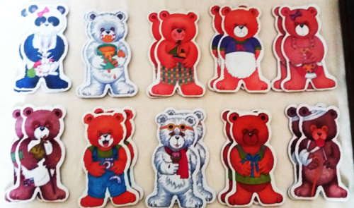 Smile Education - Bear pairs ( Incomplete - 10 not 12 pairs)