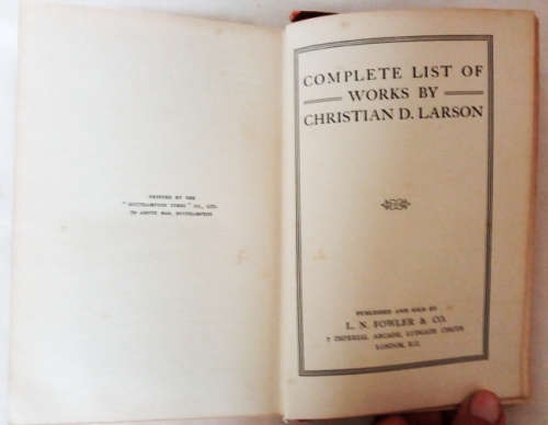 Your forces and how to use them by Christian D. Larson - 1913