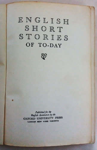 English Short Stories of To-day (Oxford ed.), A man for all seasons and Penguin plays - 4 Comedies