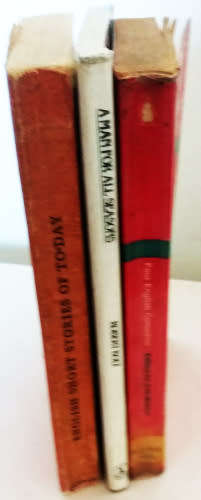 English Short Stories of To-day (Oxford ed.), A man for all seasons and Penguin plays - 4 Comedies