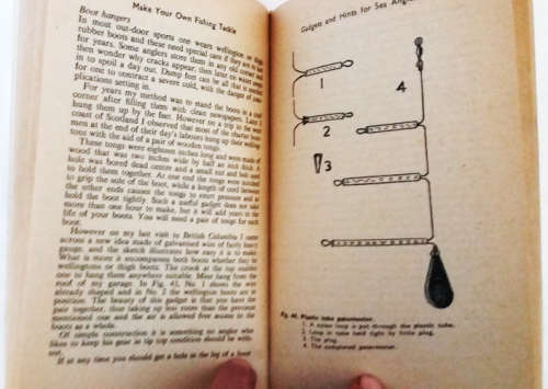 Make your own fishing tackle by W.E.Davies (illustrated by the author) - Rare