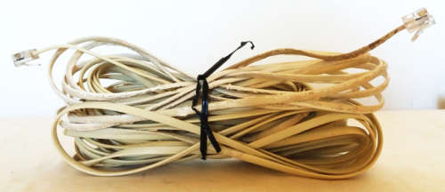 RJ11 Plug to RJ11 Plug Extension Cable approx 15 meters