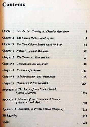Little England on the veld: The english private school system in South Africa by Peter Randall
