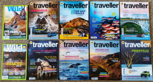 Traveller (AA) x 8 issues and Wild Card x 2 issues