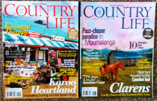 Country Life issues x 10 and go! Platteland x1