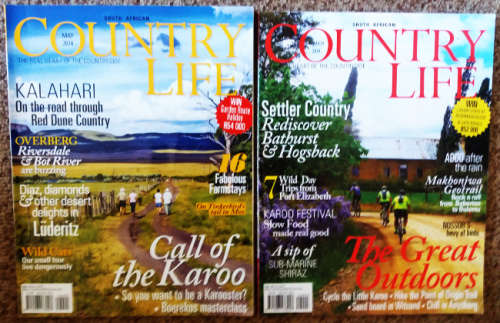 Country Life issues x 10 and go! Platteland x1