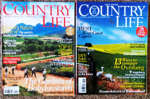 Country Life issues x 10 and go! Platteland x1