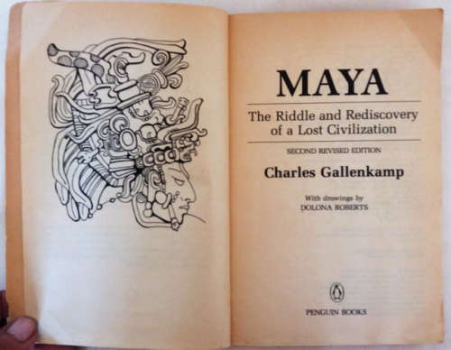 Maya The Riddle and Rediscovery of a lost civilizaton by Charles Gallenkamp