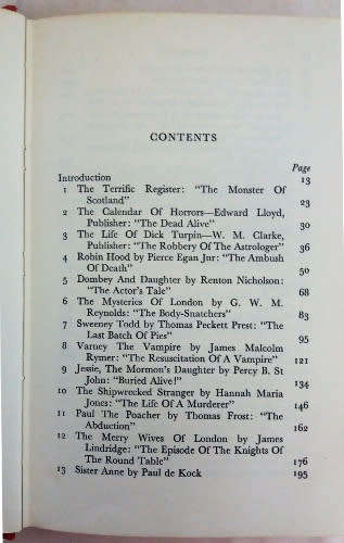 The Penny Dreadful Or, Strange, Horrid and Sensational Tales! - extremely rare and hard to find