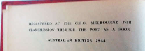 Vogue`s first reader - Australian first edition 1944 published by Georgian House