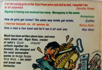 Humourous books for adults: Nudge nudge, Wink wink and Laughs in the loo