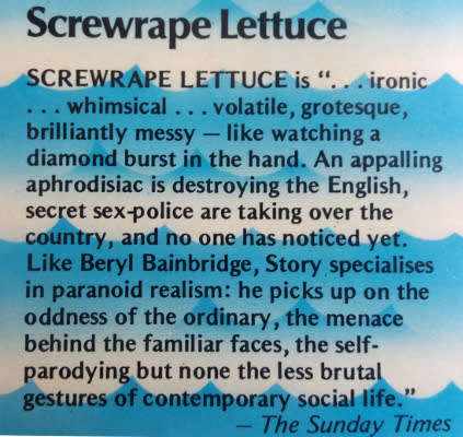 Screwrape lettuce by Jack Trevor Story