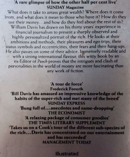 The rich - A study of the species by William Davis