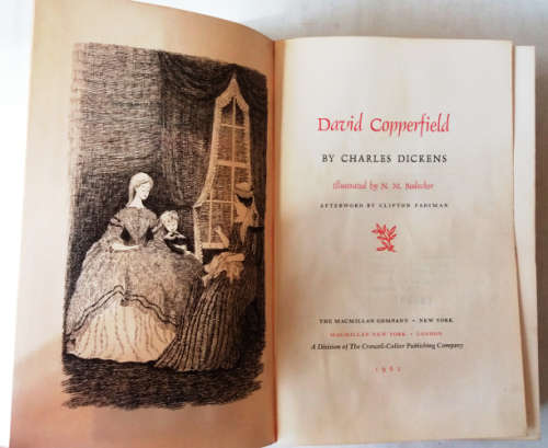 David Copperfield by Charles Dickens and illustrated by N.M. Bodecker (1962) hardcover