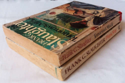 Frank G. Slaughter 2 books - Plague Ship and Tomorrow`s Miracle