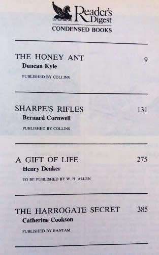 16 condensed stories - 4 Readers Digest books bundle ( 2 Select and 2 Condensed Editions)