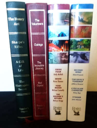 16 condensed stories - 4 Readers Digest books bundle ( 2 Select and 2 Condensed Editions)