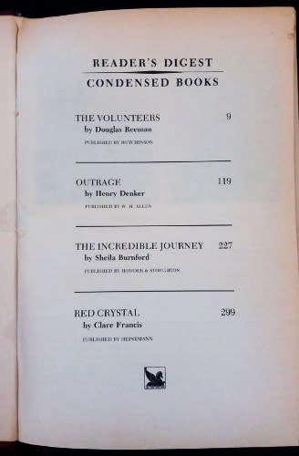 16 condensed stories - 4 Readers Digest books bundle ( 2 Select and 2 Condensed Editions)