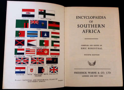 Eric Rosenthal 1967 fourth ed. of Encyclopaedia of Southern Africa complete in 1 vol.