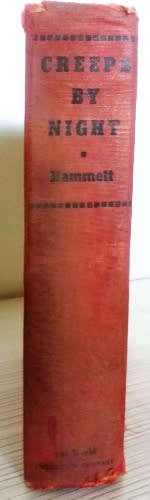 Creeps by night by Hammett, Dashiell - collectors item