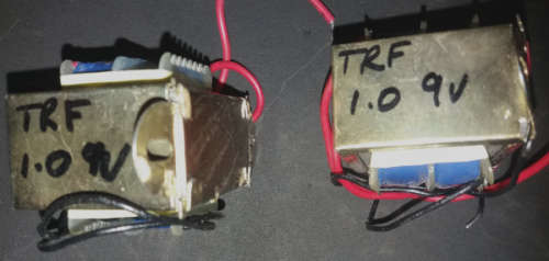 Step-down transformers (voltage converters) AC/AC 240- 9V 1A - Industry ref/Model TX10M09 x 2 units