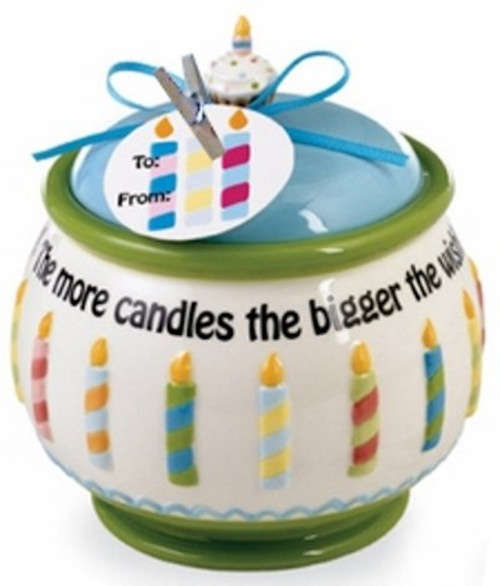 Mudpie birthday wishes jar - retro