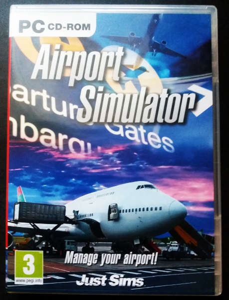 Airport simulator - manage your just sims - pc cd-rom (2011) for Windows 7, Vista or Xp