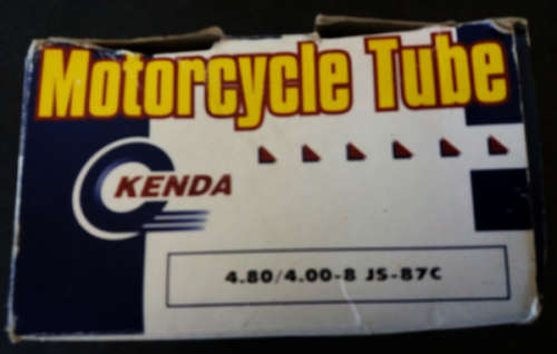 Kenda motorcycle inner tube 4.80/4.00-8 JS-87C -bent valve