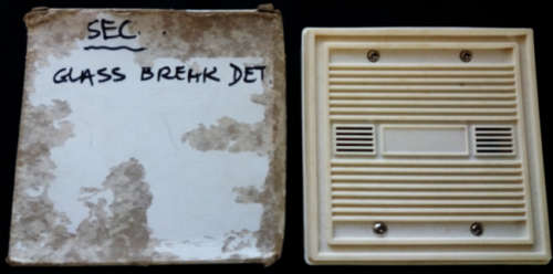 Vintage Glass Break Detector 5.5 to 14 volts AC or DC - NOS