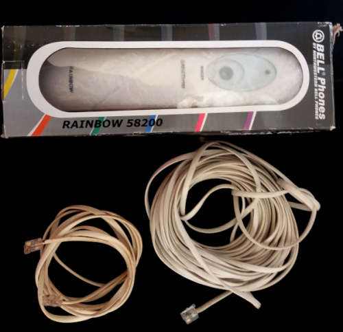 BELL Rainbow 58200 telephone for Telkom land line - unwanted gift - brand new in box + 2 extensions