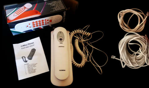 BELL Rainbow 58200 telephone for Telkom land line - unwanted gift - brand new in box + 2 extensions