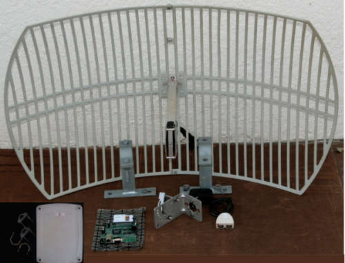 2.4 Ghz broadband internet satellite antenna and dish
