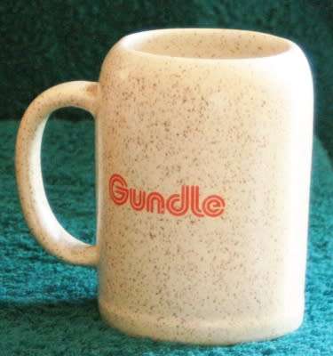 Souvenir beer mugs - SA businesses titles x 3 - capacity each 500 ml