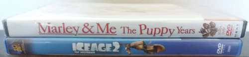 Ice age 2 and Marley and me - The puppy years (Dvds x 2)